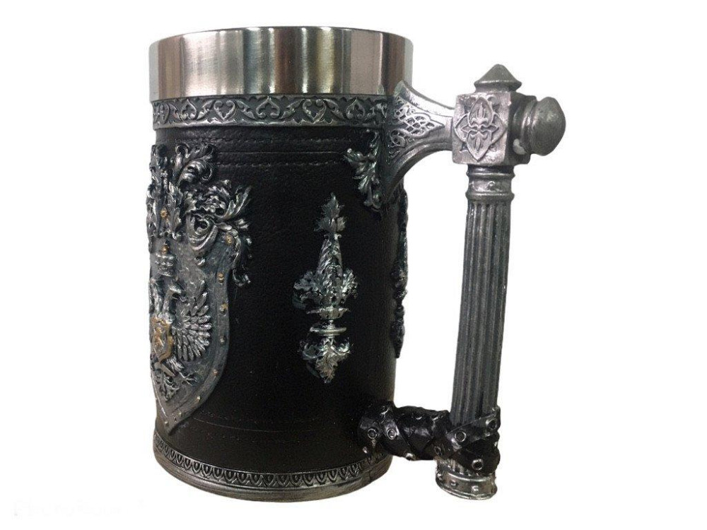 Кружка Чашка 3 Череп пивная кружка Двухголовый Орел Київ - зображення 10