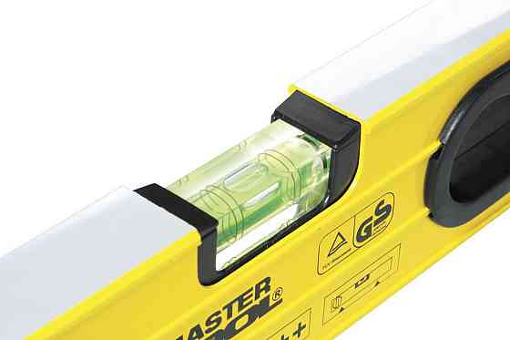 Уровень строительный с ручками MASTERTOOL ПРОФИ 60 см 3 капсулы 0,5 мм/м 0,03° фрезерованные поверхн Харьков