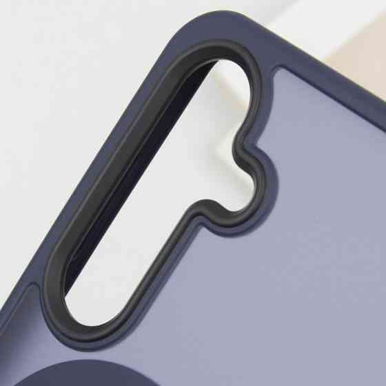 TPU+PC чехол Metal Buttons with MagSafe Colorful для Samsung Galaxy S25 Херсон