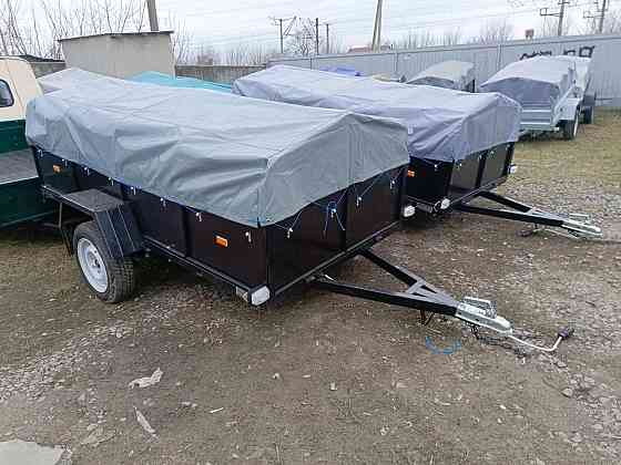 Тент на легковий причіп Павам 2,50 х 1,30 ПВХ Єврофура Барышевка