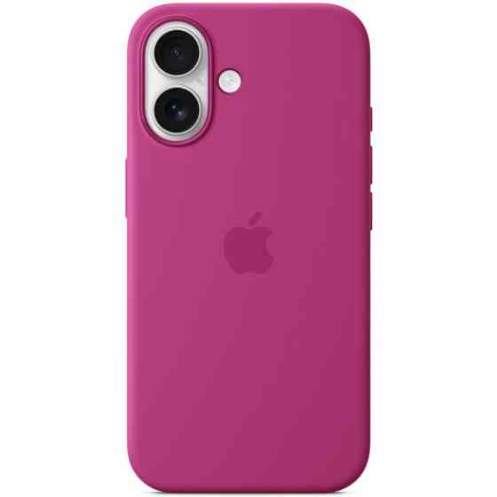 Чехол Silicone case (AAA) with Magsafe and Animation для Apple iPhone 16 (6.1") Херсон