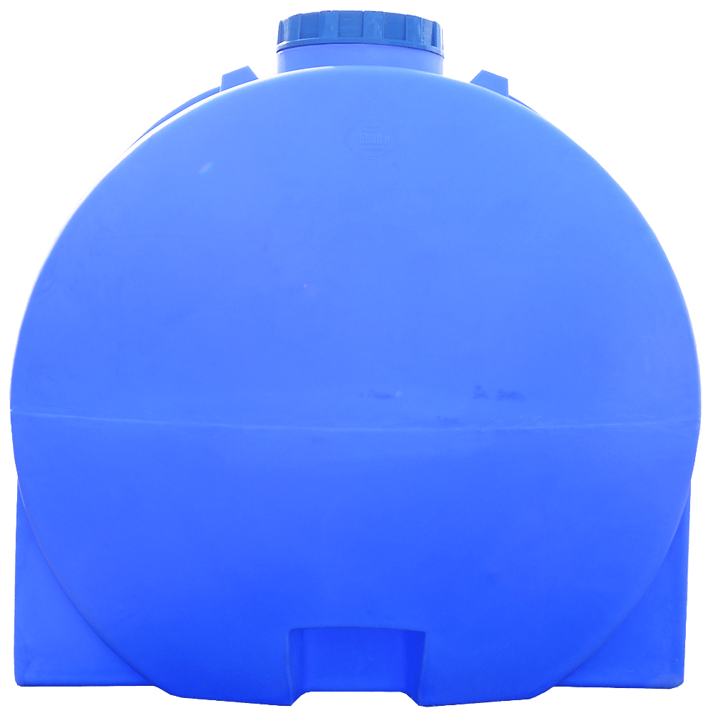 Емкость 5000 л горизонтальная ПБ голубая Киев - изображение 6