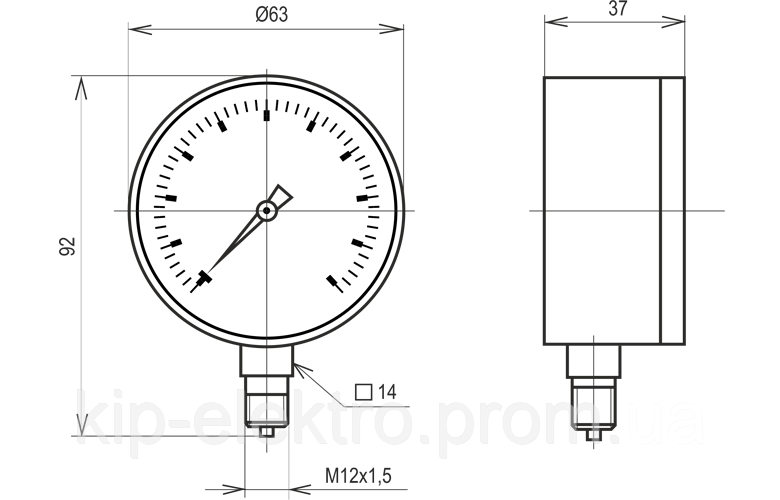 Тягонапоромер МТ-2Г (МТ 2Г, МТ2Г, МТ2-Г) Київ - зображення 6