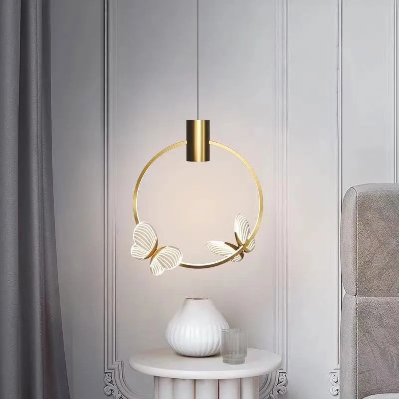 Люстра стельова LED C1201-2-k Золото 45-100х23х33 см. Київ - зображення 1