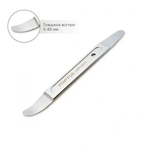 Лопатка бортировочная металлическая для снятия облицовок и крепежей  8" 210мм  TOPTUL JJBP0621 Харьков