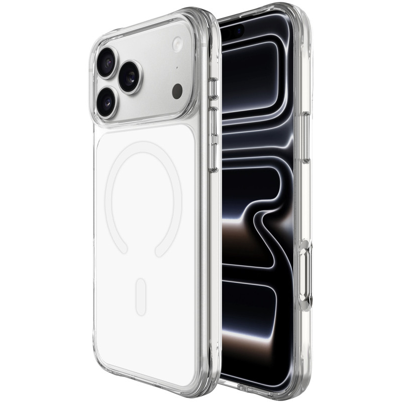Чехол TPU+PC Space Pure Color with Magnetic Fit для Apple iPhone 17 Pro / 18 Pro (6.3") Херсон - зображення 1