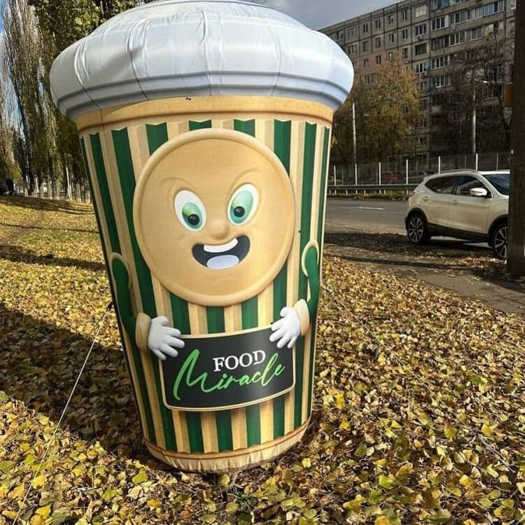 Наружная реклама кофейни Київ - зображення 3