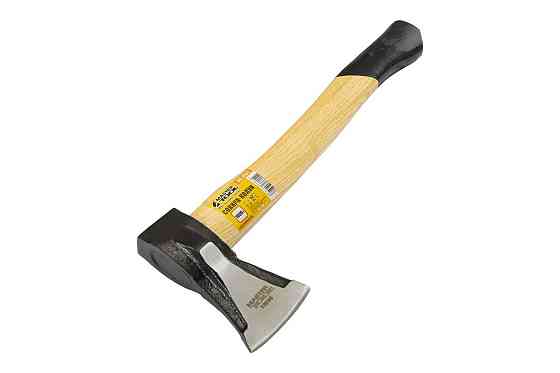 Топор-колун MASTERTOOL 1000 г HRC 50 рукоятка из дерева с полимерной защитой 430 мм 05-0131 Харків