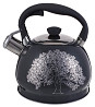 Чайник із свистком Edenberg Срібло 2 EB-1956-SBL 2 л чорний Киев