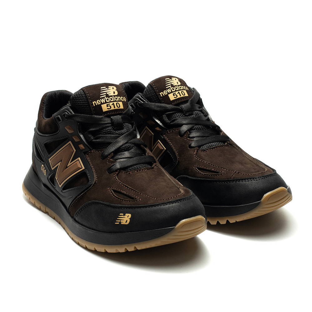 Мужские кожаные кроссовки NB Clasic Brown Київ - зображення 2