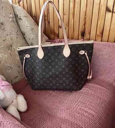 сумка луи витон женская шопер чорна КМ15 Louis Vuitton Луцьк