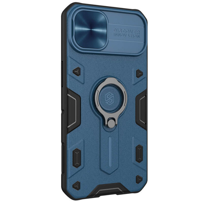 TPU+PC чехол Nillkin CamShield Armor no logo (шторка на камеру) для Apple iPhone 13 Pro (6.1") Херсон - зображення 12