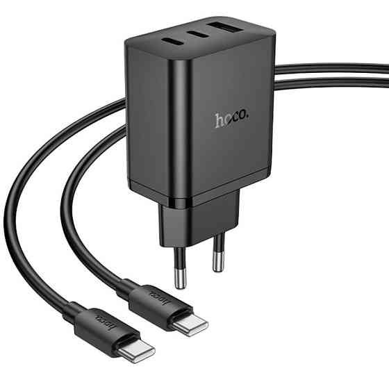 СЗУ Hoco N50 Scenery PD45W (1USB-A/2C) + кабель Type-C to Type-C Херсон