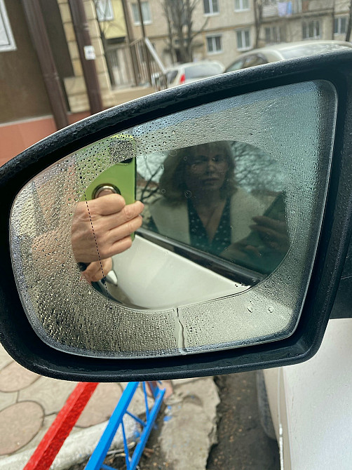 Водонепроницаемая Пленка на зеркала авто против капель дождя Бориспіль - зображення 6