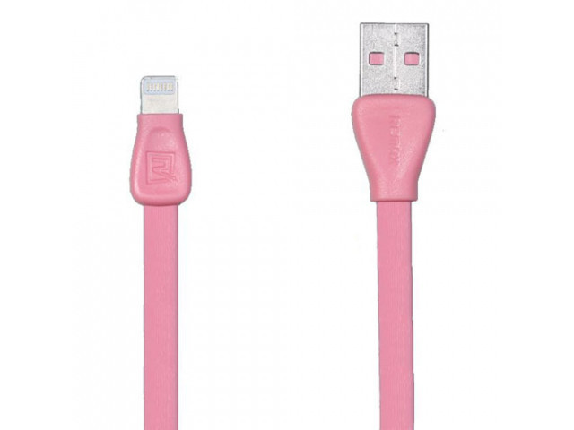 Lightning кабель 1 м Martin розовый Remax RC-028i Київ - зображення 1