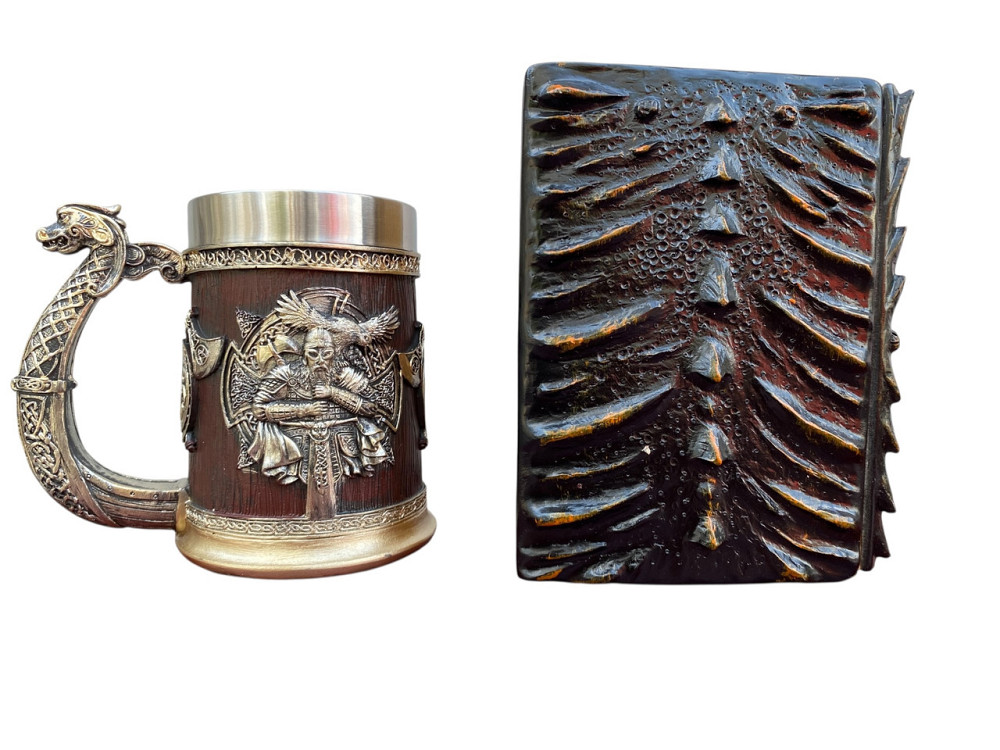 Подарочный набор Кружка 3 Берсерк Викинг и Блокнот 3 «Жар Сердца Дракона» Київ - зображення 2