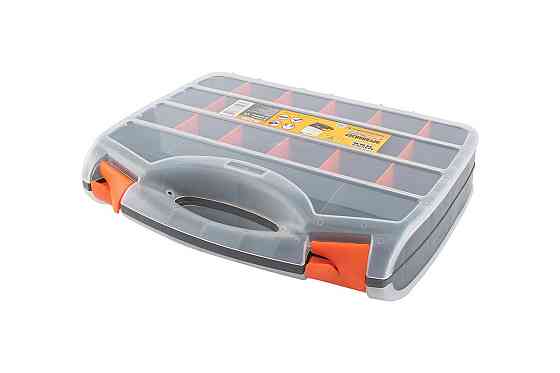 Органайзер двухсторонний MASTERTOOL с ручкой 15" 380х290х80 мм 30 секций 79-3130 Харьков