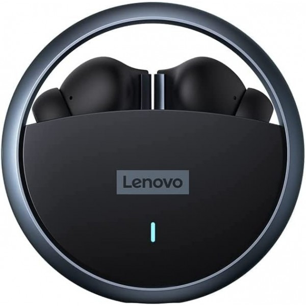 Bluetooth-гарнітура Lenovo LivePods LP60 Black (Код товару:28602) Харків - зображення 1